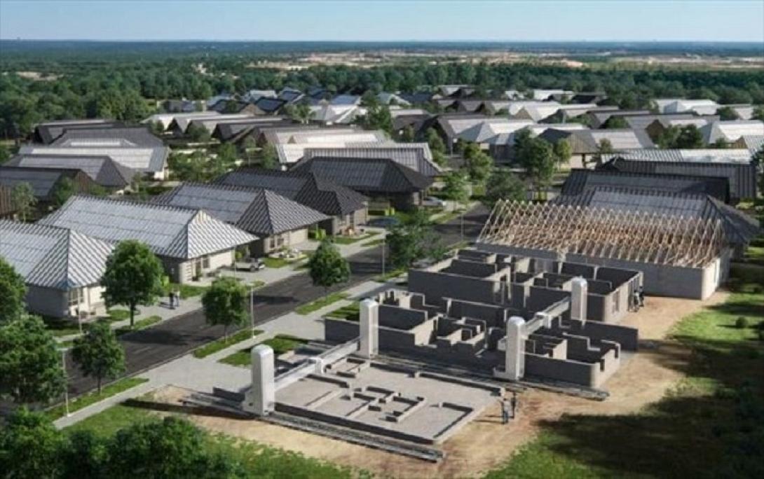 Η πρώτη συνοικία στον κόσμο με σπίτια βγαλμένα από εκτυπωτή