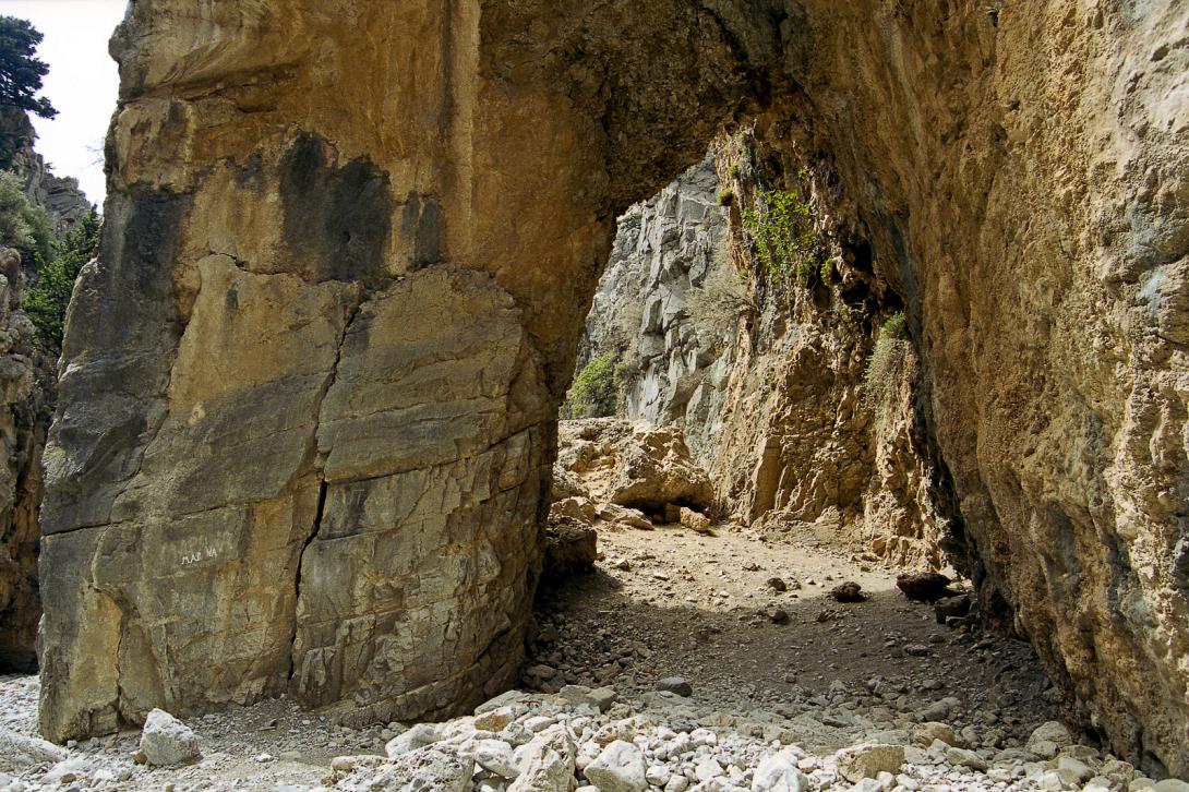 Διάσχιση του φαραγγιού της Ίμπρου στα Σφακιά το Σάββατο