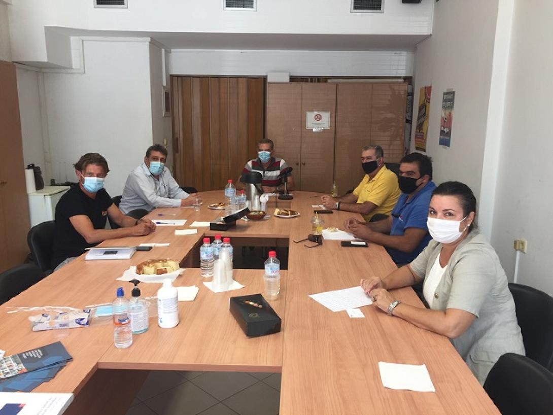 Δέσμη 6 προτάσεων στη συνάντηση Νίκου Ηγουμενίδη με το Προεδρείο της ΟΕΒΕΝΗ