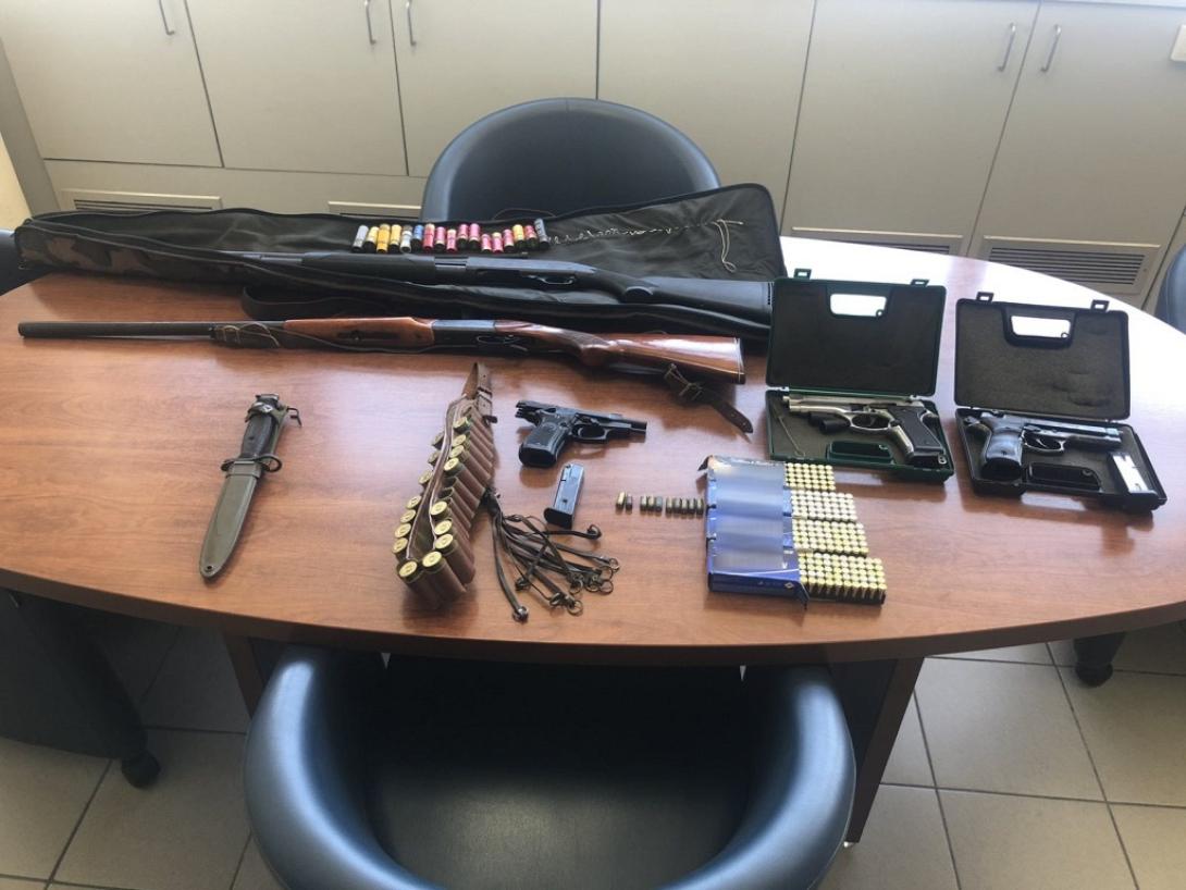 Τα ευρήματα της αστυνομίας.