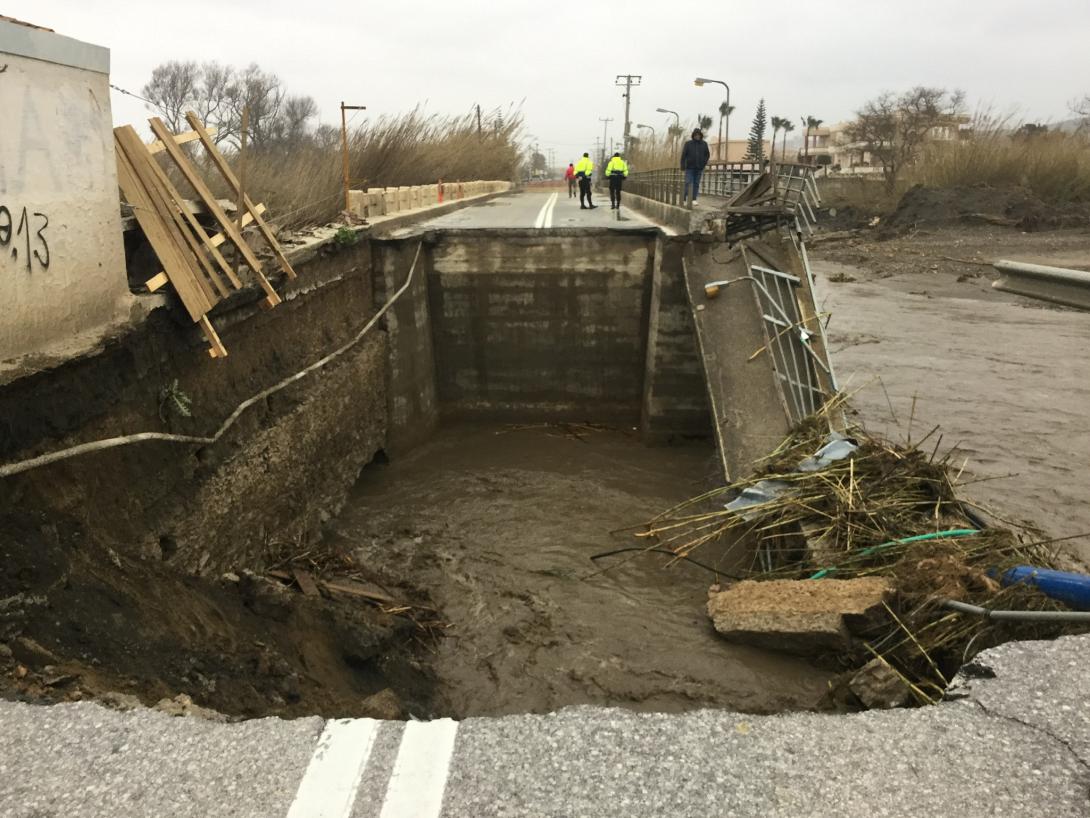 χανιά κακοκαιρία 2019