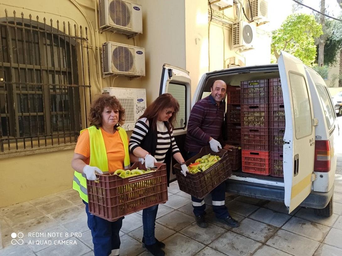 διανομή τροφίμων