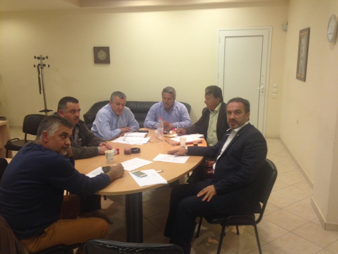 Συνάντηση Ζαχαρία Καλογεράκη με Πολιτιστικό Σύλλογο Τσούτσουρου