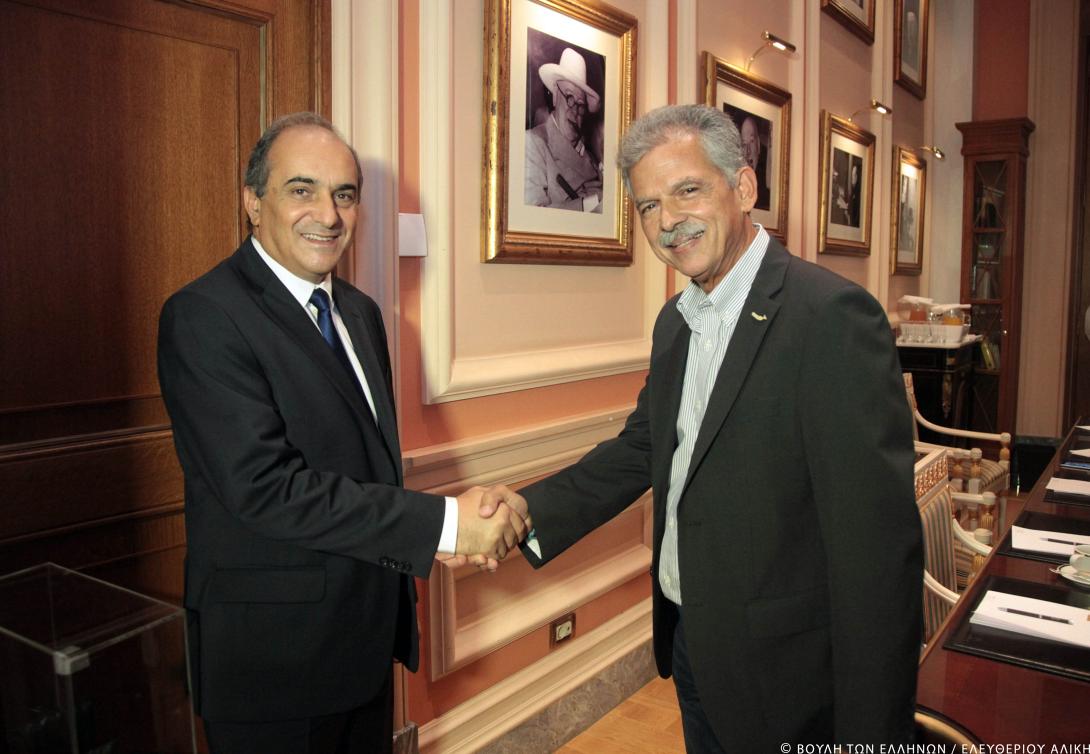 Δανέλλη με τον Πρόεδρο της Κυπριακής Βουλής