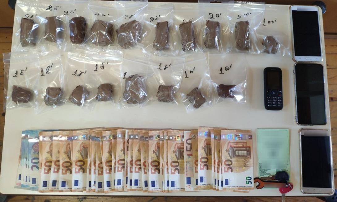 Τα ευρήματα της αστυνομίας.