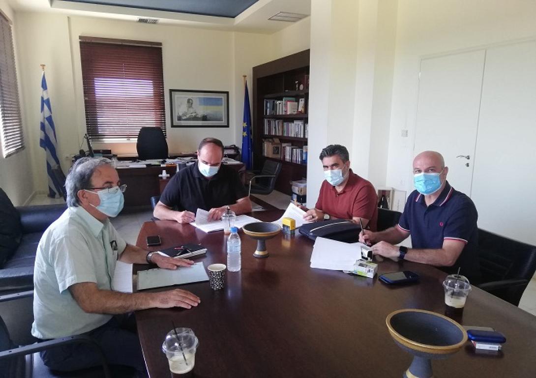 Δήμος Αρχανών - Αστερουσίων (υπογραφή σύμβασης)