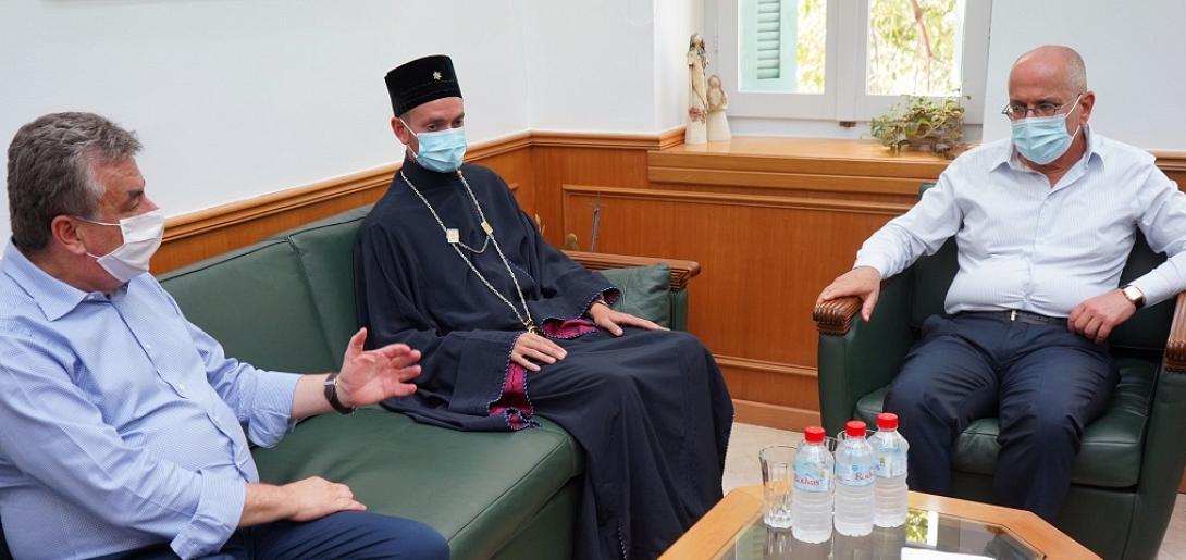 Συνάντηση Περιφερειάρχη Κρήτης με τον Πρέσβη του Ισραήλ