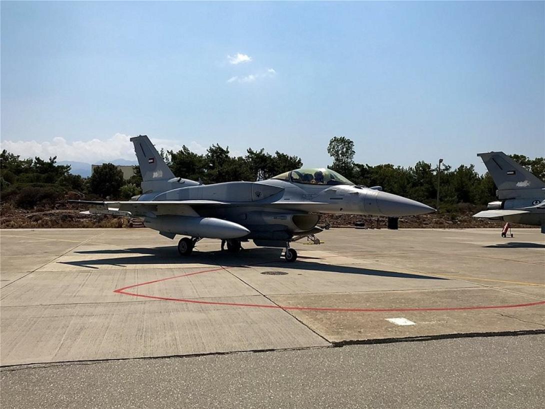 Τα μαχητικά θα πραγματοποιήσουν ασκήσεις με τις ελληνικές Ένοπλες Δυνάμεις.