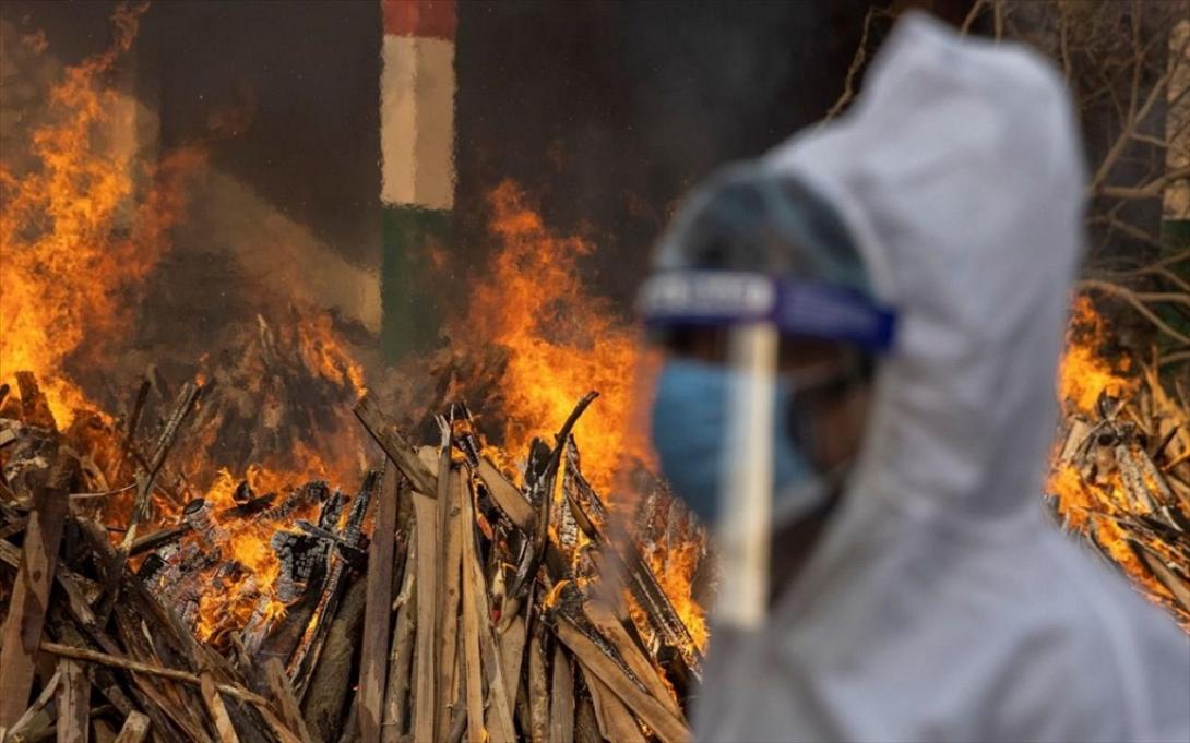 Ινδία κορωνοιός κρεματόρια