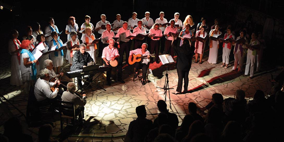 Μουσική βραδιά "Ιωνία Αηδών" στο Ηράκλειο 