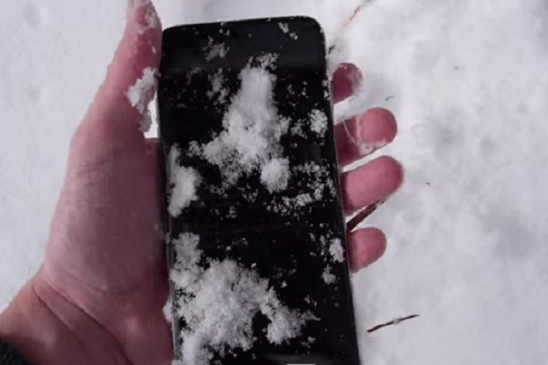 Δοκιμάζεται το iPhone 6 plus ... στο χιόνι (βίντεο)