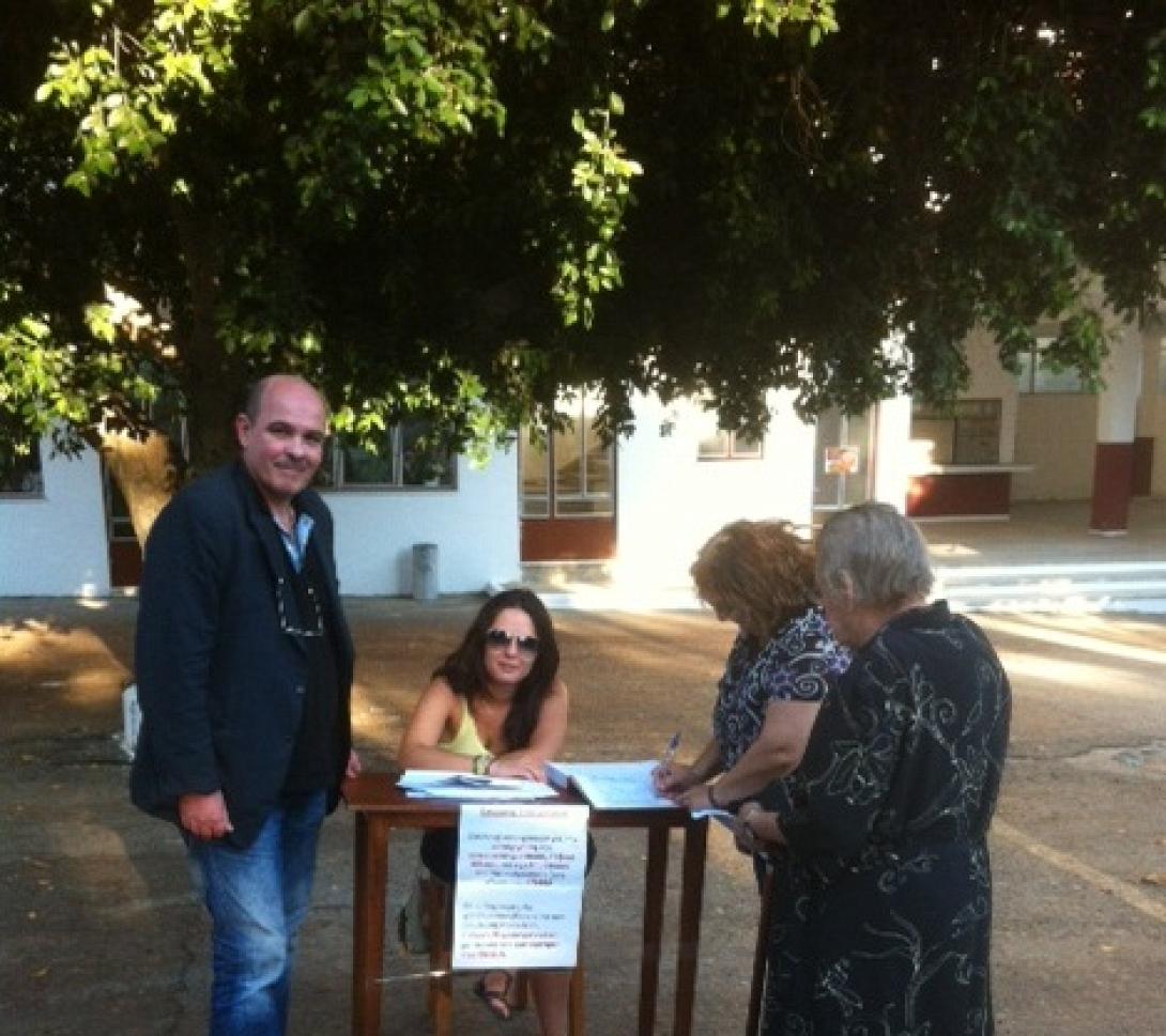 Πέφτουν οι υπογραφές για το Νέο Δημοτικό Στάδιο Αρκαλοχωρίου