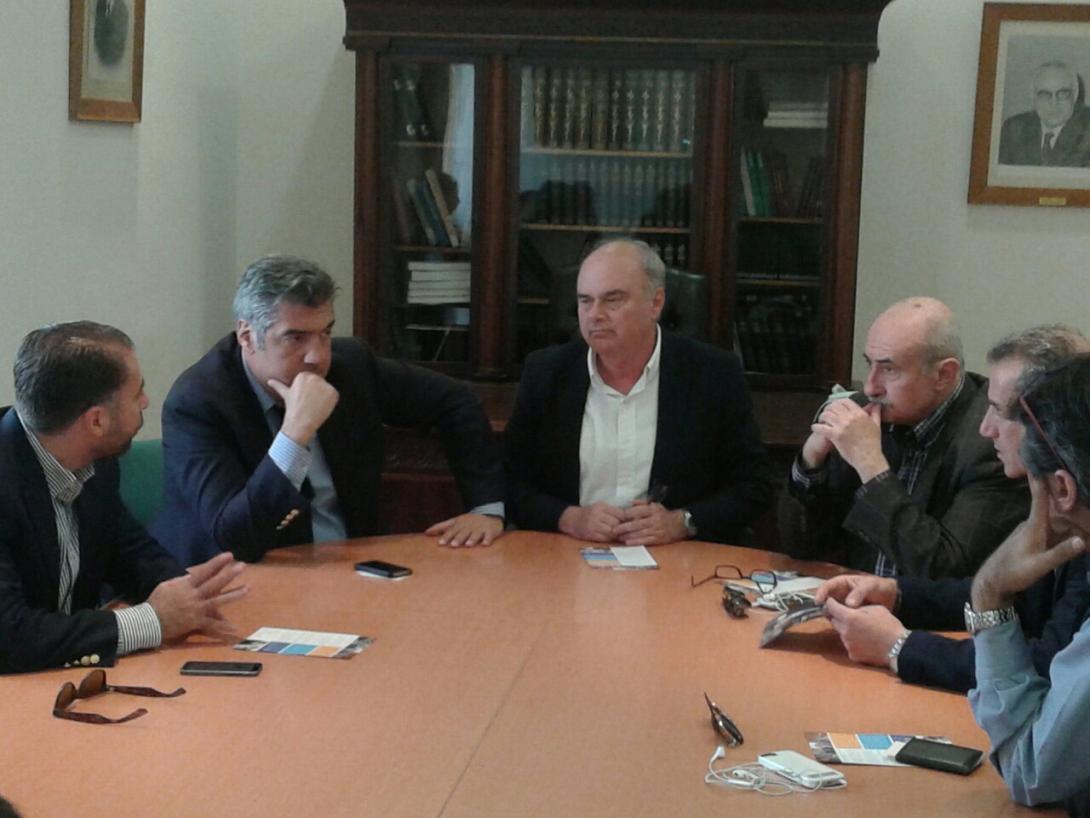 Ο Κ. Μουσουρούλης στο Ηράκλειο και στον Άγιο Νικόλαο