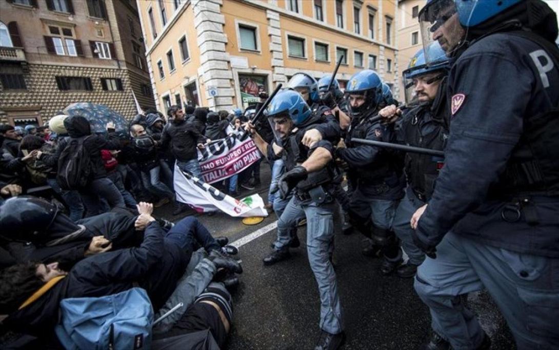 Τραυματίες σε διαδηλώσεις έξω από τη Σκάλα του Μιλάνου