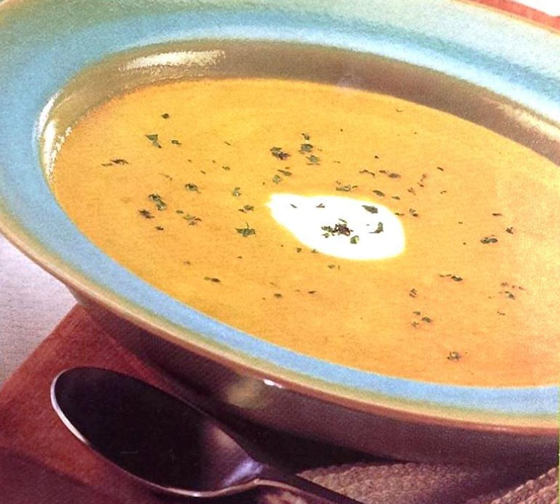 Ιταλική σούπα με πράσο και κολοκύθα