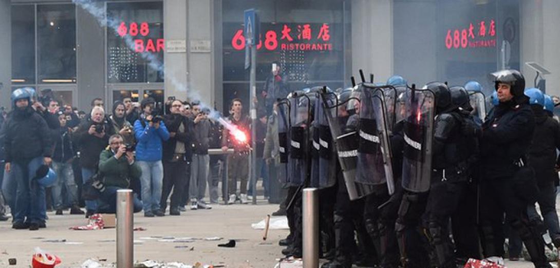 Συμπλοκές στην Ιταλία για να ακυρωθούν οι μεταρρυθμίσεις Ρέντσι