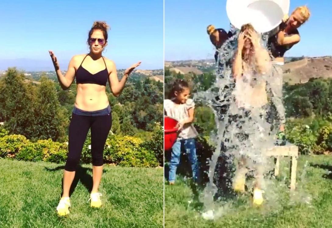 Τα παγάκια των διάσημων (βίντεο)