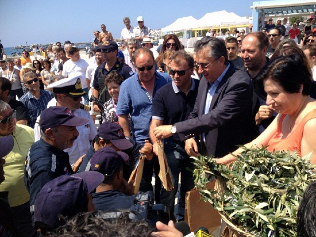 Ο Εμίρης του Κουβέιτ ευχαριστεί την Ιεράπετρα