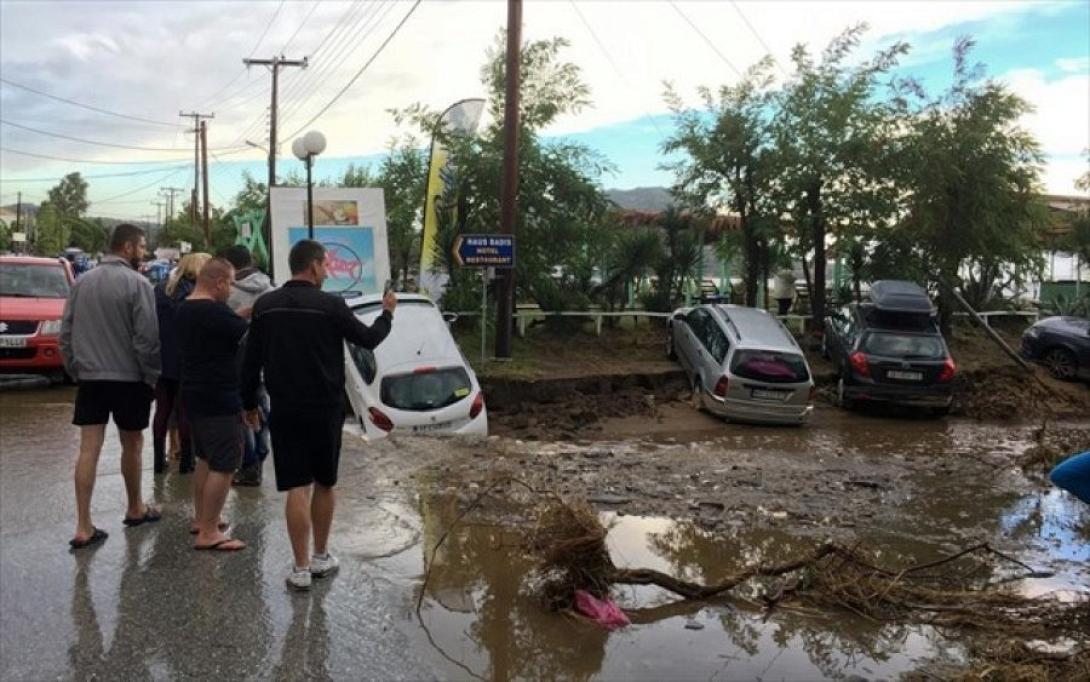 χαλκιδική κακοκαιρία