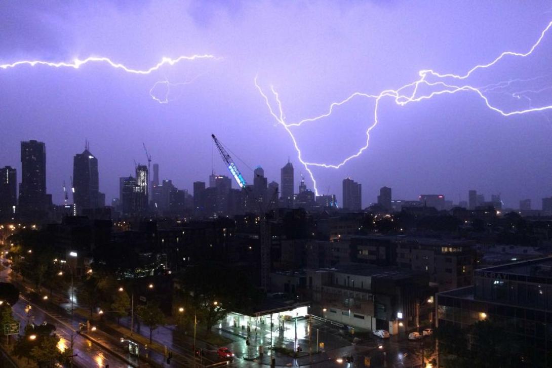 Σφοδρή κακοκαιρία έπληξε τη Μελβούρνη