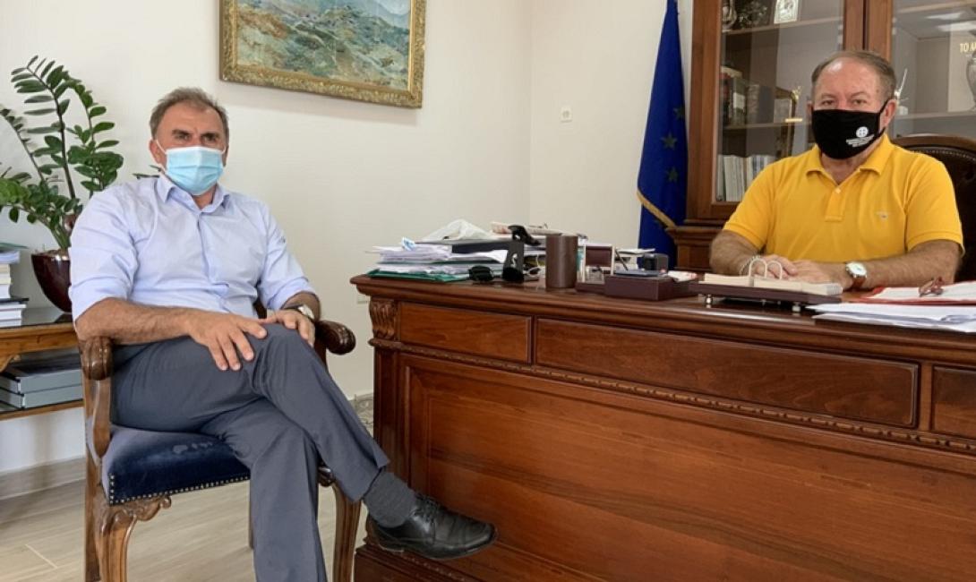 Την Αντιπεριφέρεια Λασιθίου επισκέφτηκε ο Δήμαρχος Ιεράπετρας 