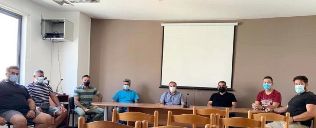 Ιεράπετρα: Συνάντηση Καλαντζάκη με το νέο ΔΣ του αγροτικού συλλόγου