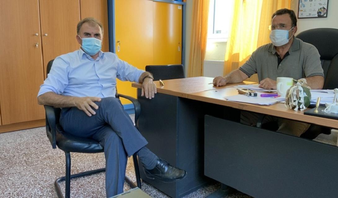 Συνάντηση Καλαντζάκη με το Μακράκη