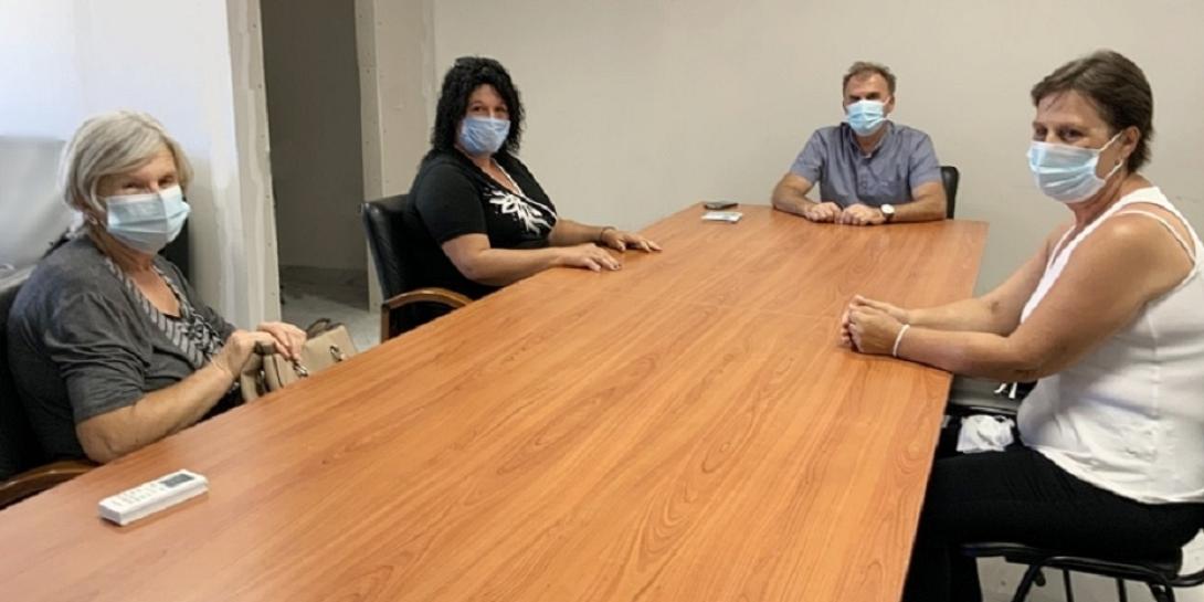 Συνάντηση Καλαντζάκη με το νέο σύλλογο γυναικών "Ηρα"