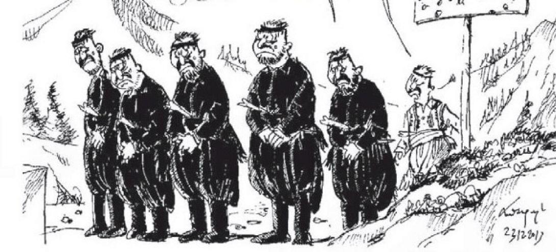 Οι Κρητικοί, τα Ζωνιανά, τα Καλάσνικοφ κι ένα ... σκίτσο