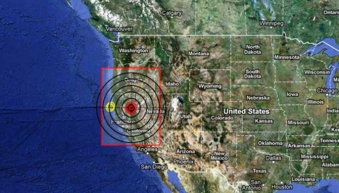 6,9 ρίχτερ χτύπησαν τα ξημερώματα την Βόρεια Καλιφόρνια