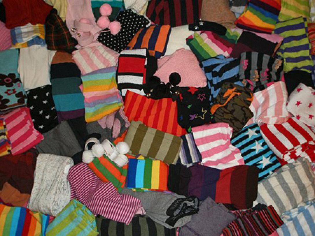 Οι ανακατεμένες κάλτσες στο συρτάρι