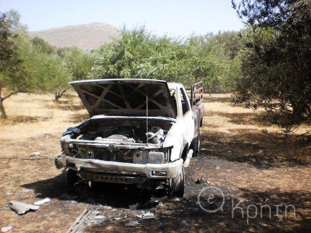 Χρυσός, καλάσνικοφ και καμένα οχήματα στην ένοπλη ληστεία στη Μονή Μαλεβιζίου (ηχητικό - φωτο)