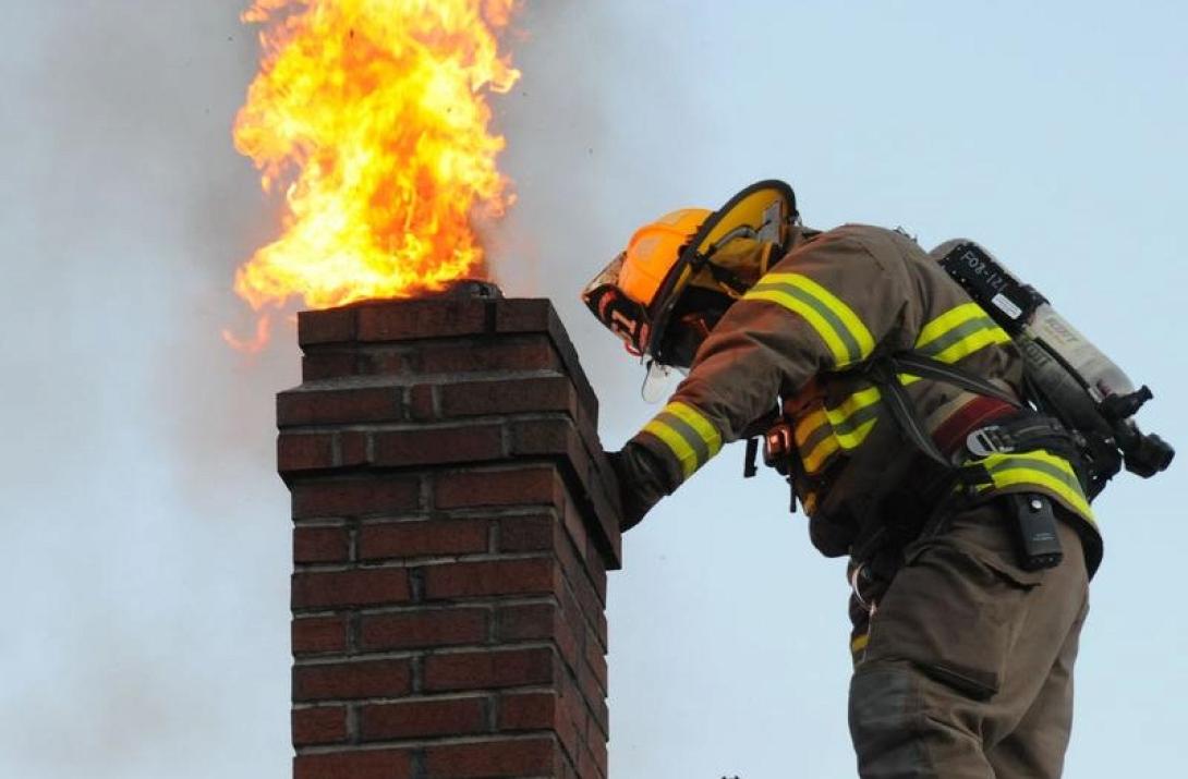 φωτιά καμινάδα