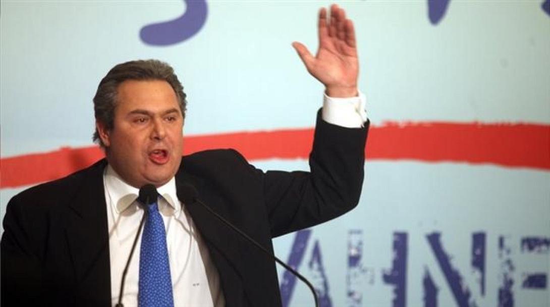 Π. Καμμένος: "Ο Σαμαράς έχει οδηγήσει τον λαό σε βαθύ σκοτάδι"