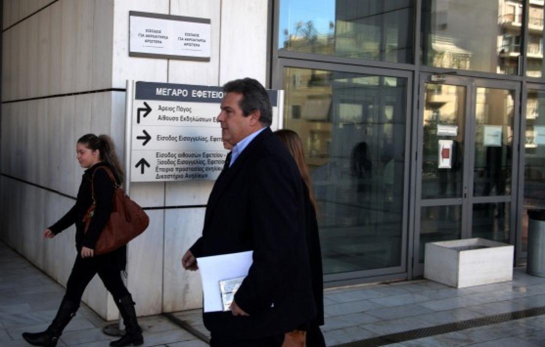 Στην Εισαγγελία Πρωτοδικών για την υπόθεση των CDS o Π.Καμμένος