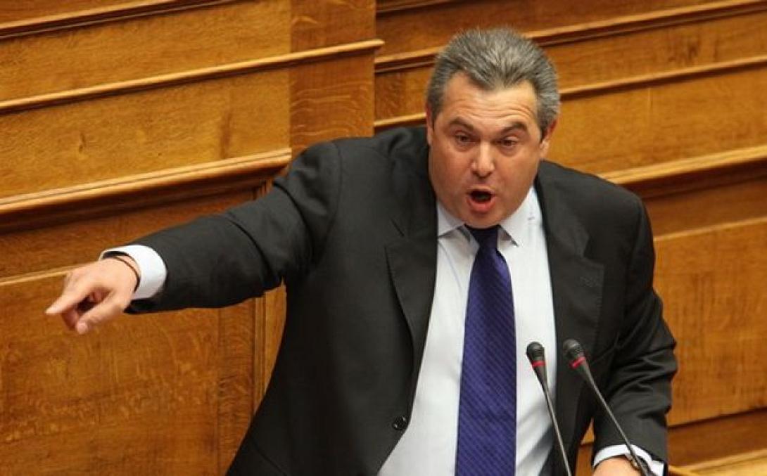 Επίθεση Π. Καμμένου στην κυβέρνηση με φόντο τη σύγκληση του συμβουλίου των πολιτικών αρχηγών