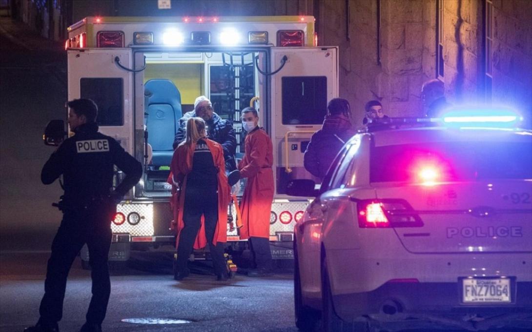 Ο τόπος του εγκλήματος στο Κεμπέκ