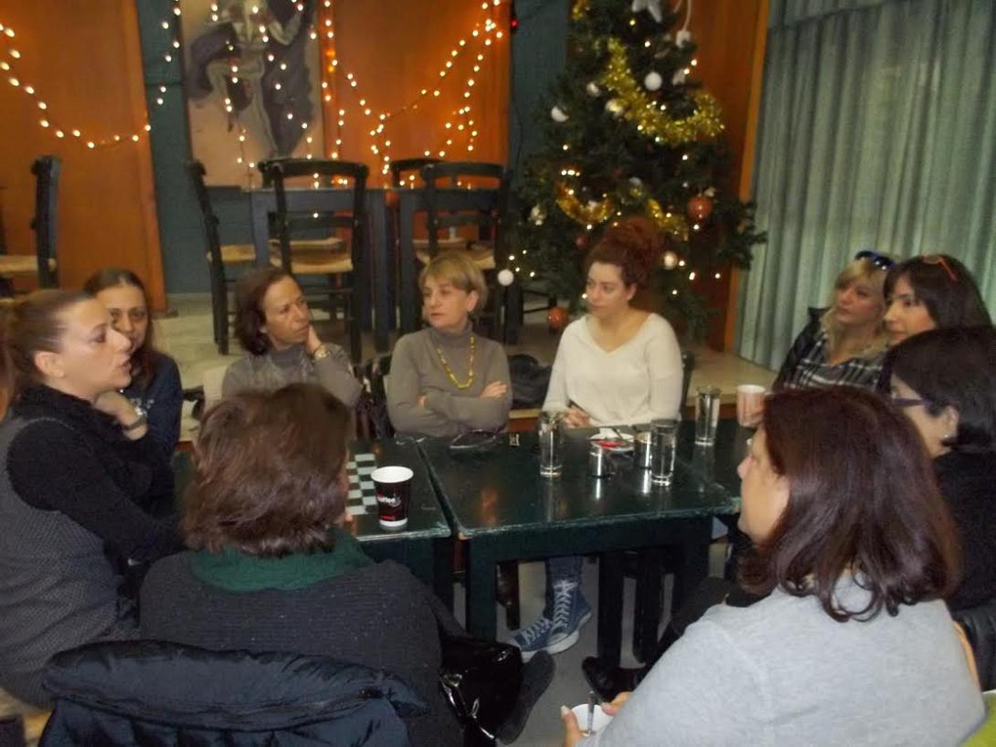 Με τους εθελοντές Παιδείας συναντήθηκε η Μαρία Καναβάκη