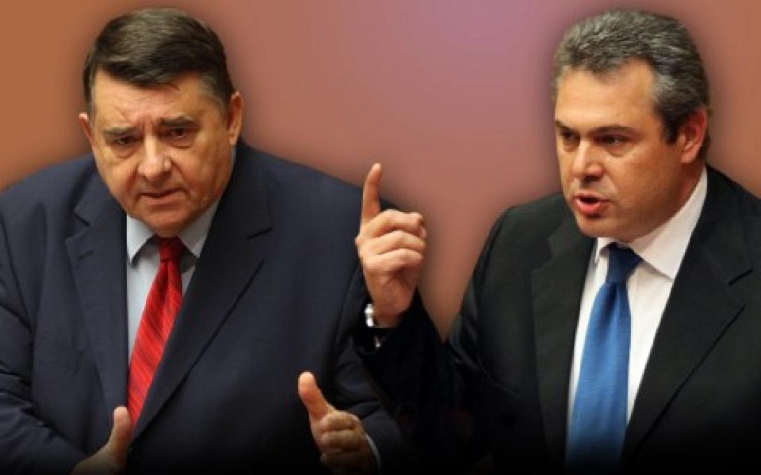 καμμένος - καρατζαφερης