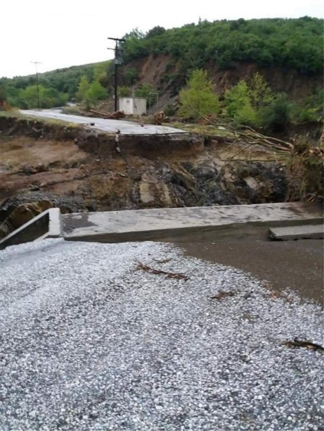 Παντού καταστροφή στην Καρδίτσα