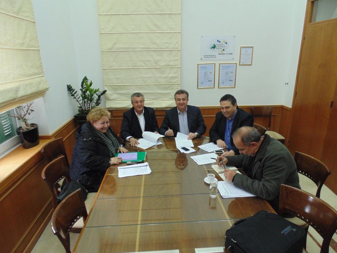 Έργα βελτίωσης στο δρόμο Καστέλλι - Χερσόνησος