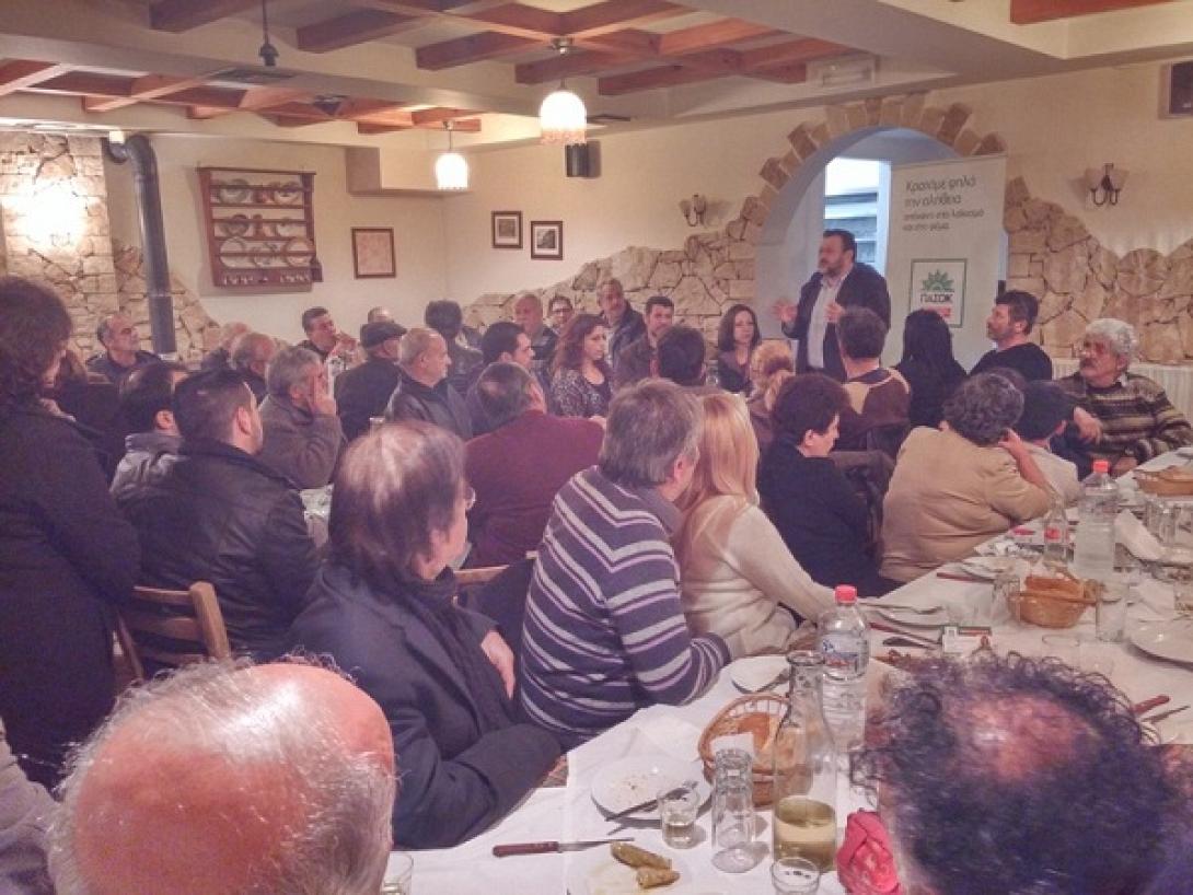 Σε Καστέλι, Ελιά, Ανώπολη, Ροτάσι και Αϊτάνια ο Β. Κεγκέρογλου 