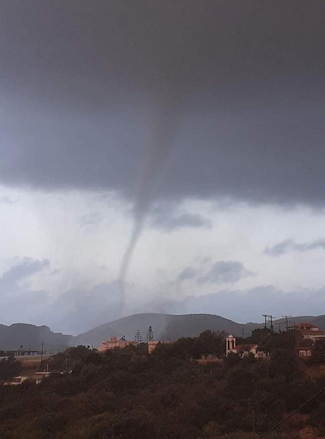 ανεμοστρόβιλος χανιά