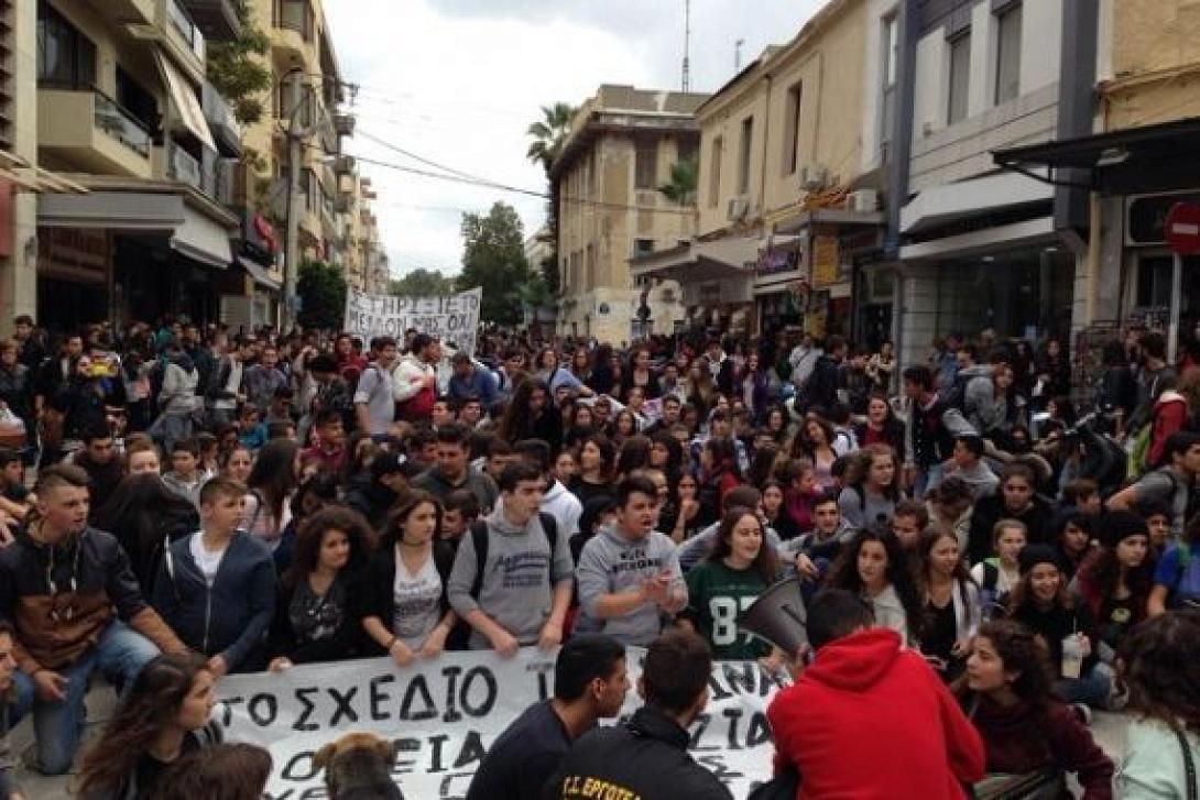 Σε Εισαγγελέα και Αστυνομικό Διευθυντή ο πρόεδρος της ΕΛΜΕ Ηρακλείου για τις καταλήψεις