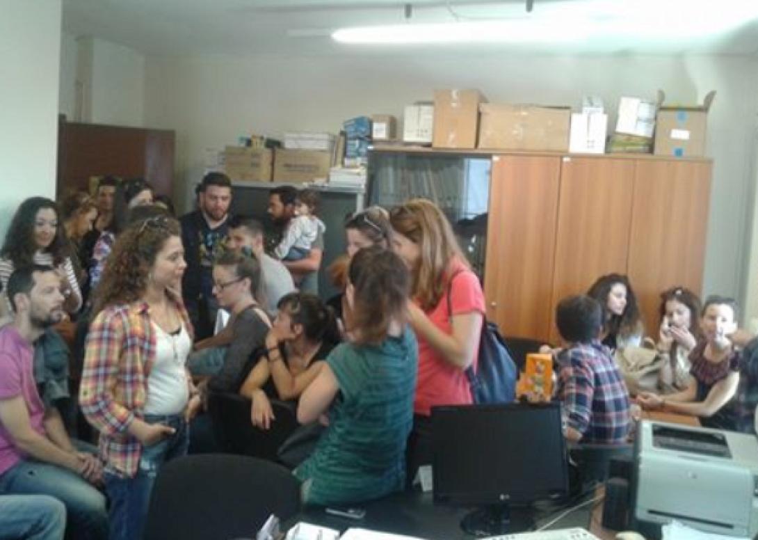 καταληψη εκπαιδευτικοι ρεθυμνο