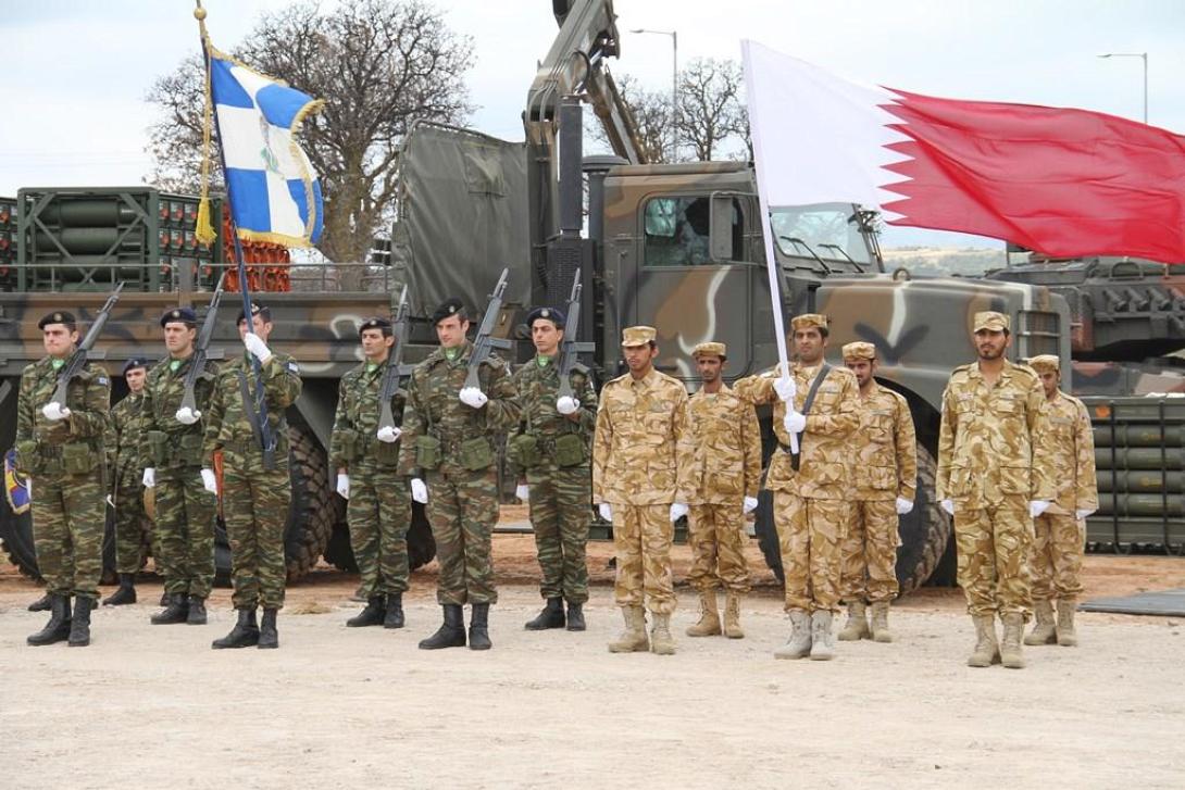 Στελέχη του στρατού του Κατάρ εκπαιδεύονται στην Αλεξανδρούπολη