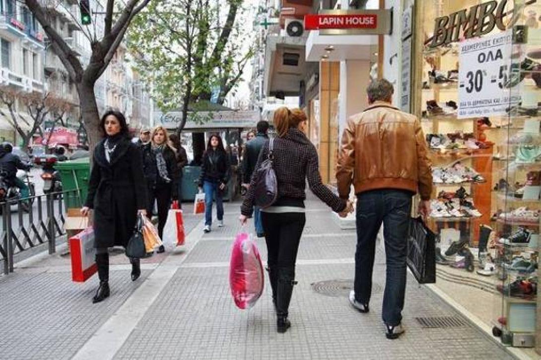 Μειωμένη η κίνηση στα καταστήματα σύμφωνα με την ΕΣΕΕ