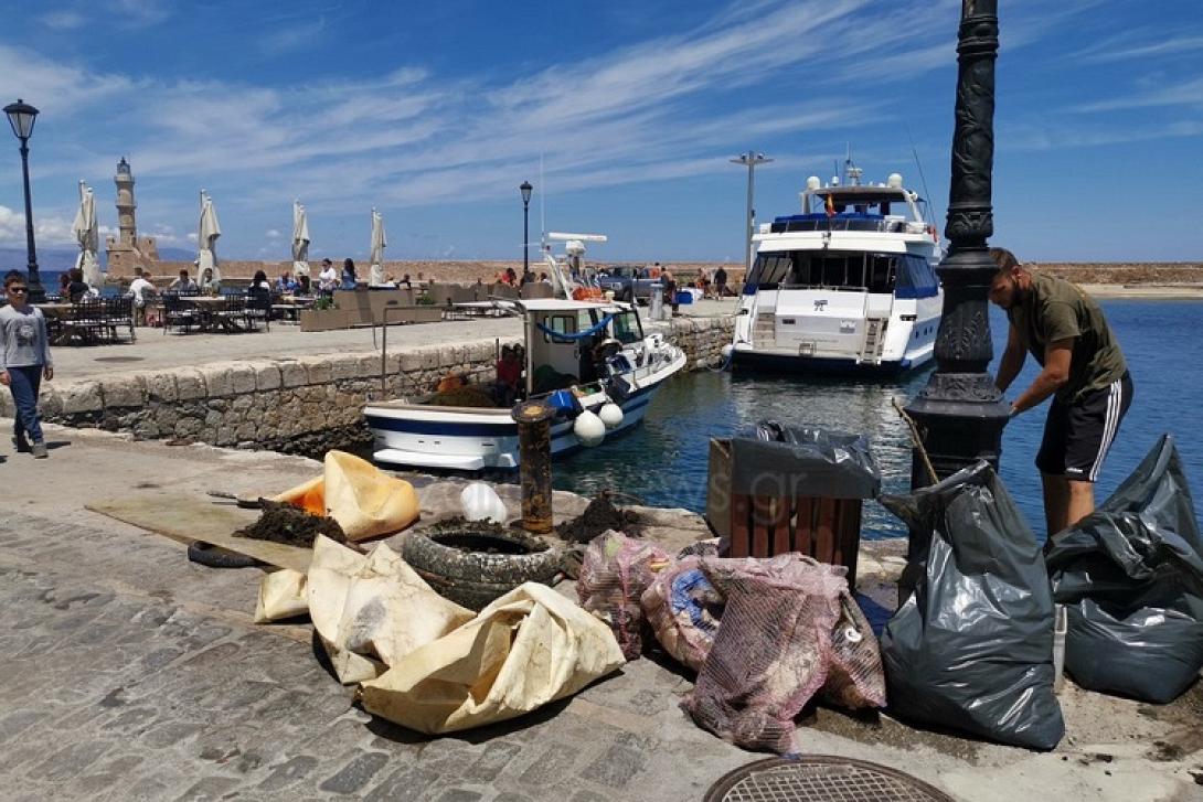 καθαρισμός, ενετικό λιμάνι χανίων