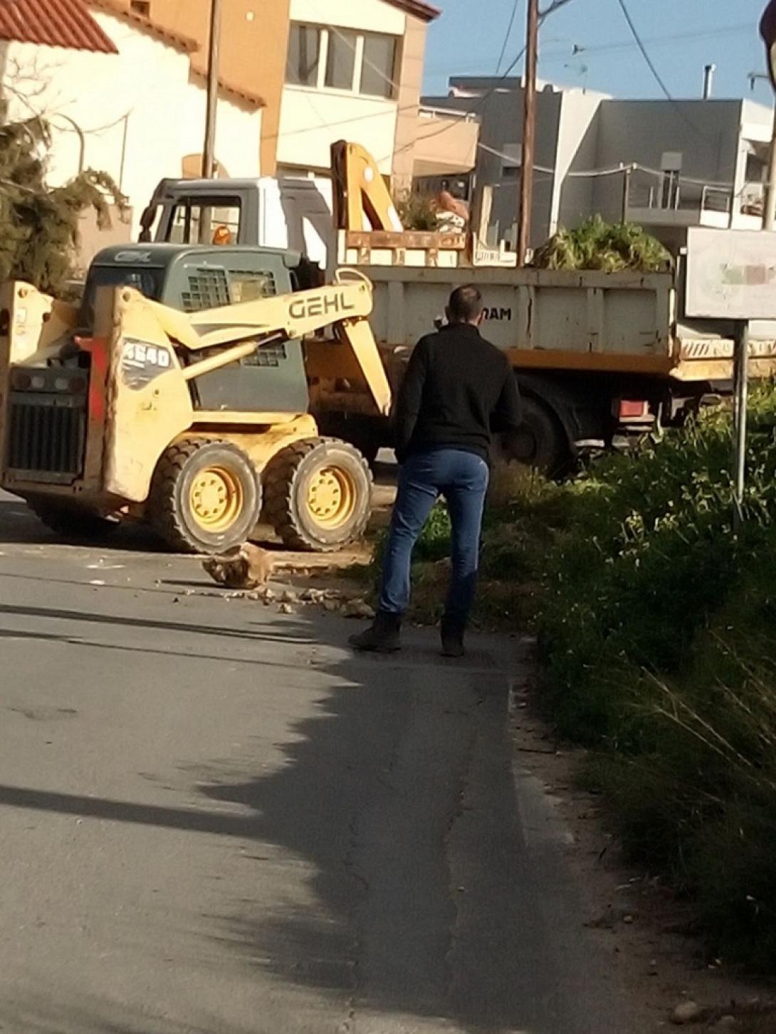 Εντατικοί καθαρισμοί της δημοτικής οδοποιίας