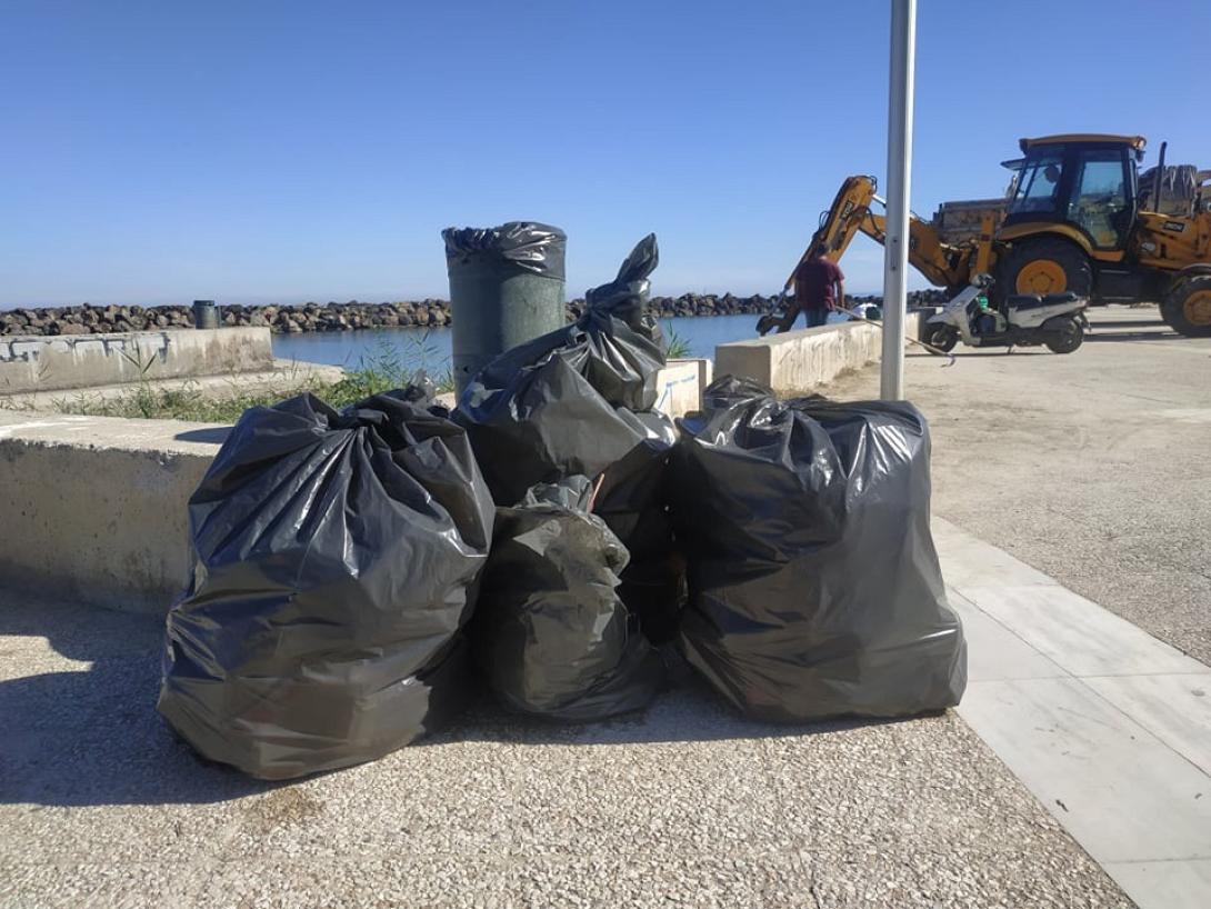 καθαρισμός στον Καράβολα